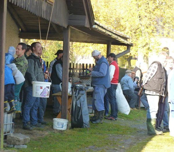 Posvícenský výlov 2012